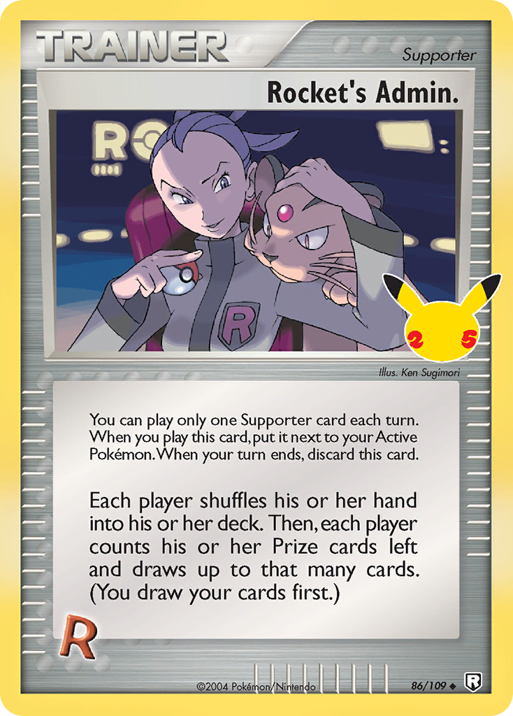Rocket's Admin. — Celebrations: Classic Collection #86 (Foil)